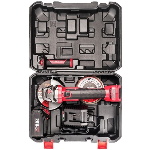 WORCRAFT Шлiфмашина кутова акумуляторна CAG-S20LiBH-125 B