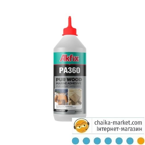 Akfix GA365 (GA360) Полiуретановий (МОРСЬКИЙ) клей PA360 D4 для дерева 560гр
