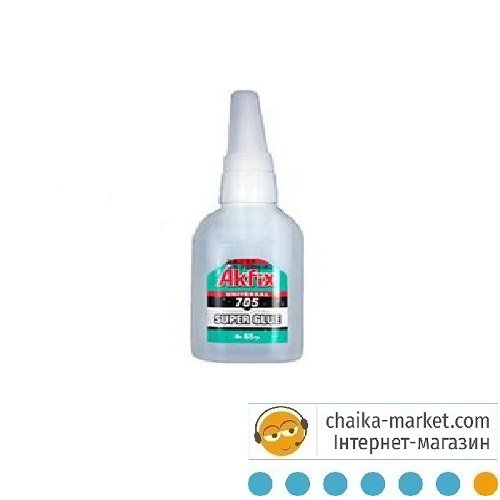 Akfix AS1839 Супер клей 705 гель 100г