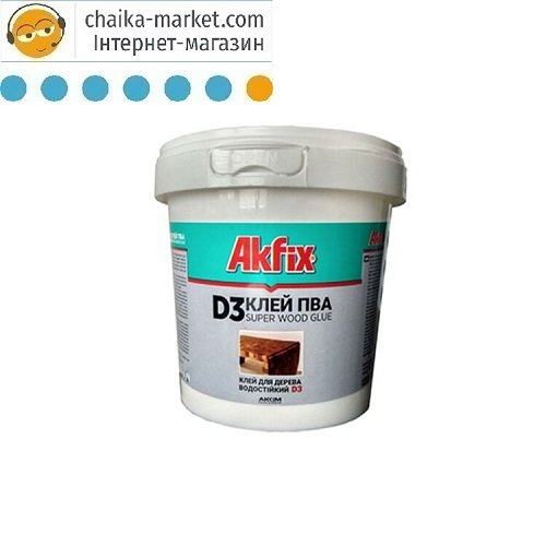 Akfix AP301 Клей ПВА D3 (1000гр)