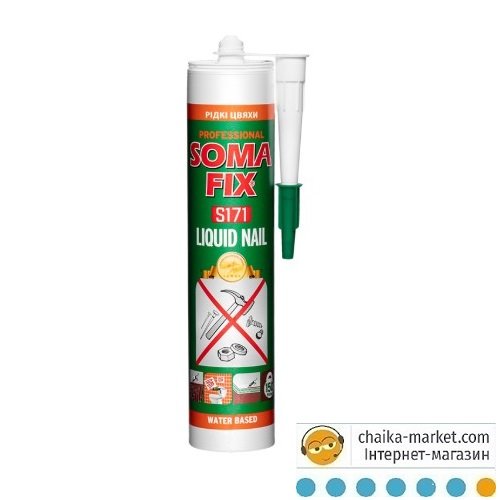 Soma Fix S171 Рiдкi цвяхи акрилова основа 310мл