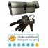 Цилиндр Imperial ICK 100 (50/50) ключ/поворот SN (сатин)