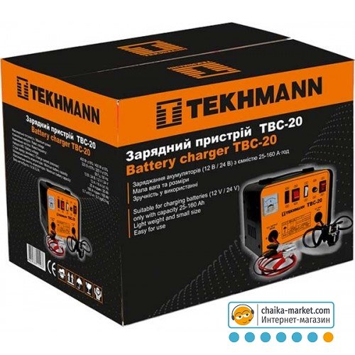 Зарядное устройство Tekhmann 844136 ТВС-20