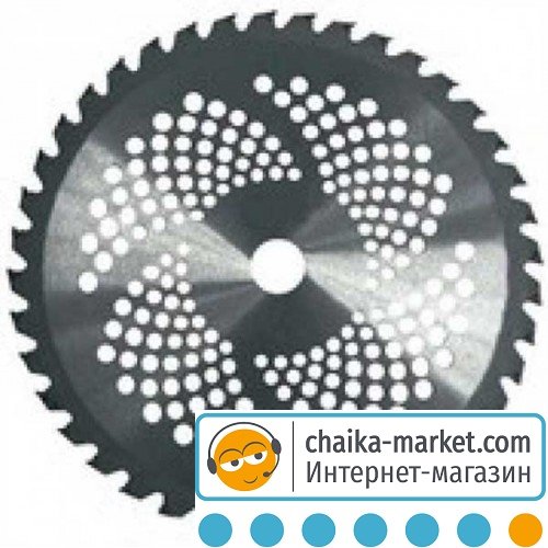 Диск для садового триммера Зенит 40640252 255*25,4 мм 40 ТВС зубцов Профи