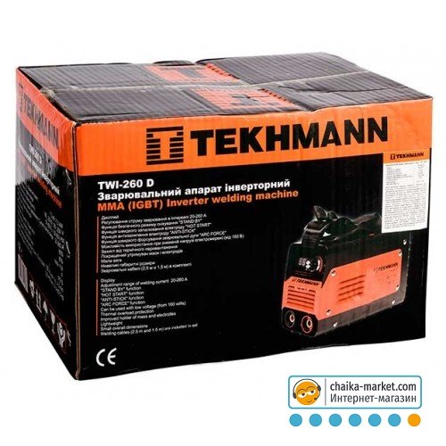 Сварочный аппарат Tekhmann 845777 TWI-260 D 