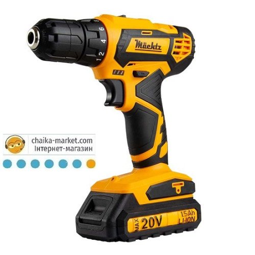 Machtz Шуруповерт акумуляторний MCD-20N-Li