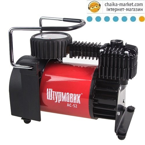 Vitol Компресор 'Штурмовик' АС-52 150psi/15Amp/40л/ прикурювач