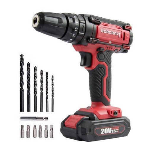 WORCRAFT Шуруповерт акумуляторний SD-20LiP