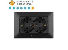 Panasonic Arkedia Slim WNTC0451-2DG Розетка TV кiнцева димчаста