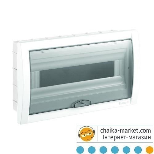 Panasonic BQDT11811 Бокс внутр. 18 модульний без галогену (прозорi дверцята)