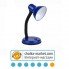 Настольная лампа LED Luxel 7w (синяя) 4000K (TL-11BL)