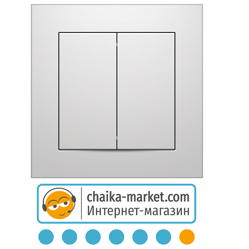 Двухклавишный выключатель MARSHEL VS10-300