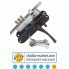 Врезной замок с ручкой FZB 15-109 CY5555Y ЕТ AC (медь)