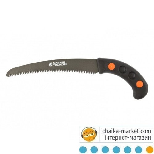 MASTER TOOL 14-6013 Ножiвка садова 'Самурай' 250мм, 6ТРІ, загарт. зуб, 3-D заточування