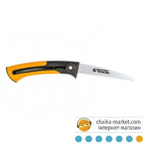 MASTER TOOL 14-6011 Ножiвка садова висувна 160мм, 7ТРІ, загарт. зуб, 3-D заточування