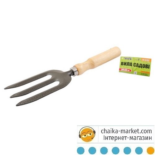 MASTER TOOL 14-6192 Вилка садова 265*80мм з дерев. ручкою