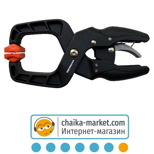 Струбцина с храповым механизмом Tekhmann 9300001 1-1/2"