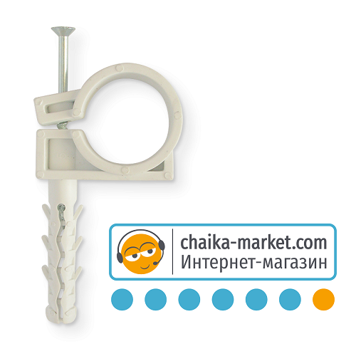 Обойма для труб и кабеля ZIPLEX D25-27 c уд.  