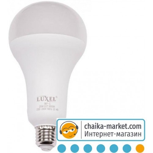 Світлодіодна лампа Luxel A110 35w E27 6500K (068-C)