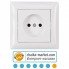 Розетка одинарная Luxel PRIMERA 3001