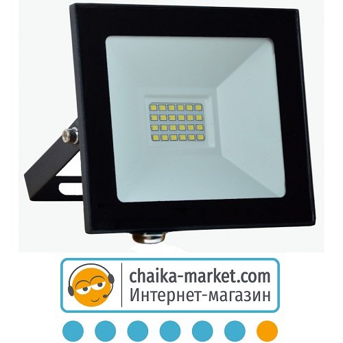 Прожектор cвітлодіодний Luxel LED SMART 30W 6500K (LPM-30C)