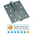 Петля дверная левая KEDR 100*75-AB-L (бронза)