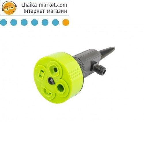 MASTER TOOL 92-9325 Зрошувач для поливу 1/2' 4 реж. 6м на нiжцi