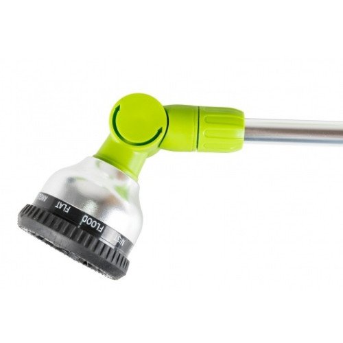 MASTER TOOL 92-9321 Пiстолет для поливу 'Булава' 10 режимiв телескоп. штанга 710-1060мм TPR покр.