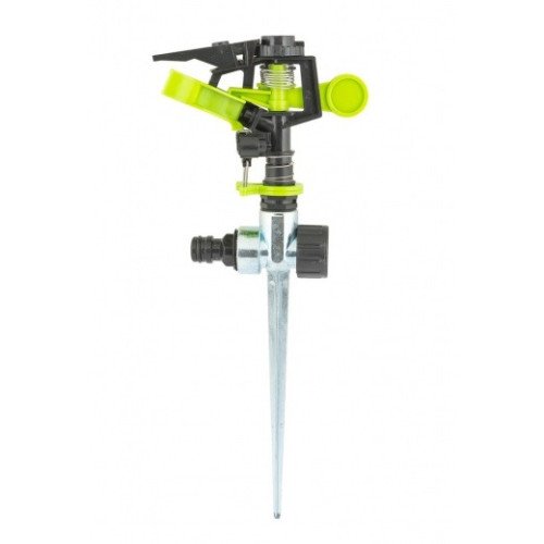 MASTER TOOL 92-9329 Зрошувач для поливу iмпульсивний 1/2' 3 реж. 20м на метал.нiжцi 5,3-13,5л/хв