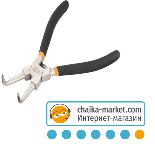 Съемник внутренних стопорных колец, загнутый TOLSEN 10082 178 мм