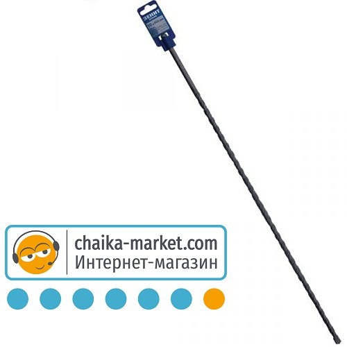 Бур для перфоратора Зенит 20010600 SDS-Plus 10*600мм, спираль 4S