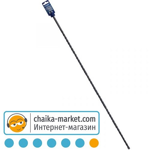 Бур для перфоратора Зенит 20010800 SDS-Plus 10*800мм, спираль 4S