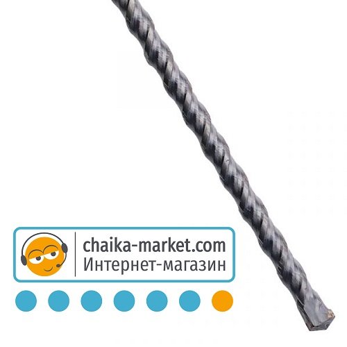 Бур для перфоратора Зенит 20018600 SDS-Plus 18*600мм, спираль 4S