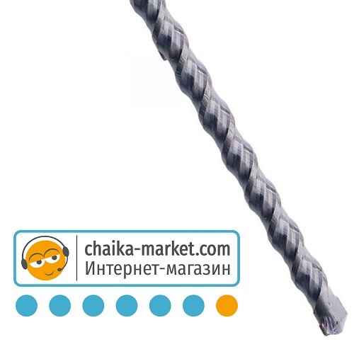 Бур для перфоратора Зенит 20020000 SDS-Plus 20*1000 мм, спираль 4S
