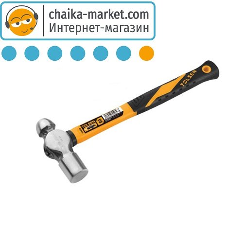 Молоток рихтовочный ручка стекловолокно TOLSEN 25022 450г