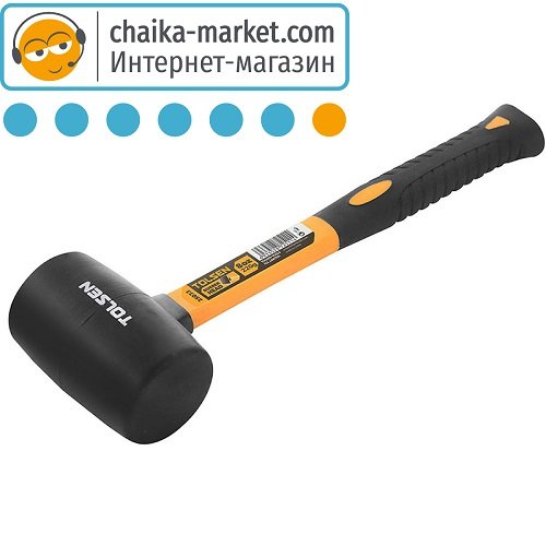 Киянка резиновая TOLSEN 25033 225г (черная)