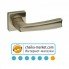 Дверные ручки на розетке KEDR R08.140-AL AB (бронза)