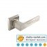 Дверные ручки на розетке USK Z-60078 BN/NP (никель)