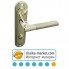 Дверные ручки на планке USK А-62-04 WC R BN (никель)