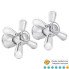 HAIBA DOMINOX HANDLES SET-02 Набiр ручок без кранбукс (пара)