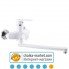 Змiшувач для ванни PLAMIX Oscar-006 EURO White