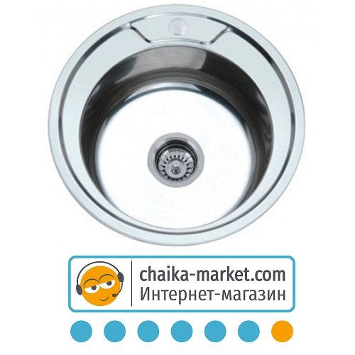 Мойка ZERIX Z490-06-170D (decor)