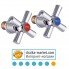 Ручки ZERIX HANDLES SET-A722 керамика (с кран-буксами, пара)