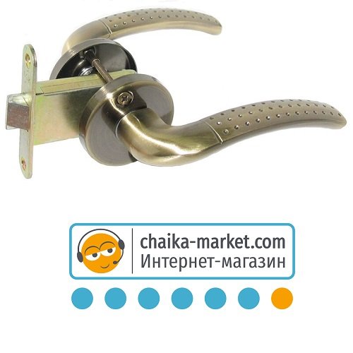 Замок для міжкімнатних дверей USK А-16003 AB (бронза) (1уп.-5шт.)