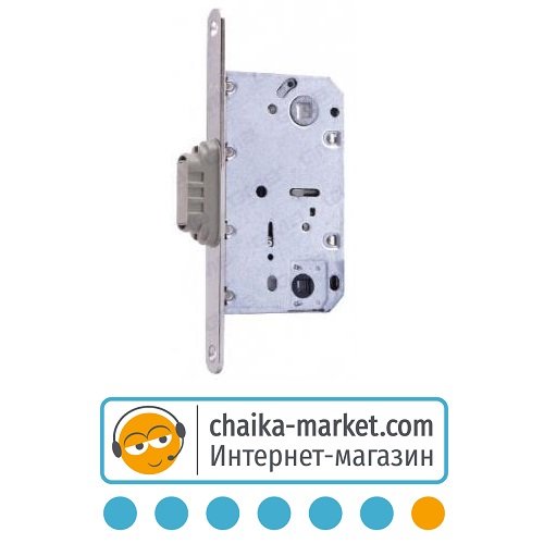Корпус замка для межкомнатных дверей USK (Magnetic) WC MAB 410В BN (никель)
